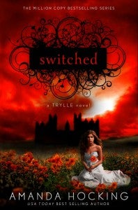 The cover of Hocking’s book, “Switched.”