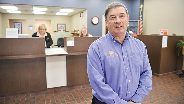 Co-owner Michael Schneider is the third generation Schneider  to run the bank.  The bank will turn 100 years old in October. -- Eric Johnson/Austin Daily Herald