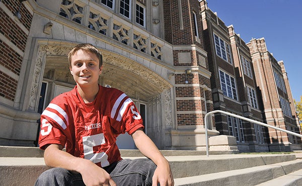 Austin multi-sport athlete Ryan Synoground is a leader on the football field, but he's also a leader off with a prominent role in AHS' Fellowship of Christian Athletes.
