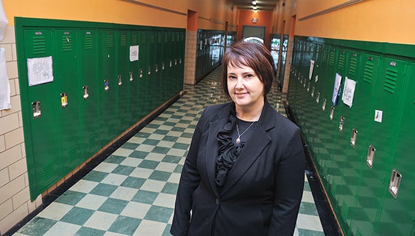 Mary Holtorf, Austin Catholic Elementary principal, is spearheading the Pacelli Catholic School's 100th year celebration that will include an alumni invitation back to Austin in August.