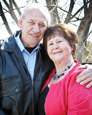 Ralph Meyer and Patricia Gahagan