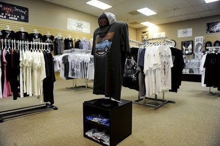 Ivy’s Ink clothing store offers a large selection of clothes, belts, cologne and stickers at its recently-opened location at Oak Park Mall.  Eric Johnson/photodesk@austindailyherald.com