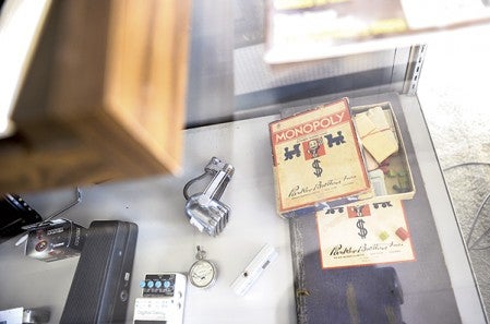 A very old version of Monopoly sits in a display case at The Downtown Pawn Shop in downtown Austin. The recently opened pawn shop has a good variety of items already out on display with even more expected. Eric Johnson/photodesk@austindailyherald.com