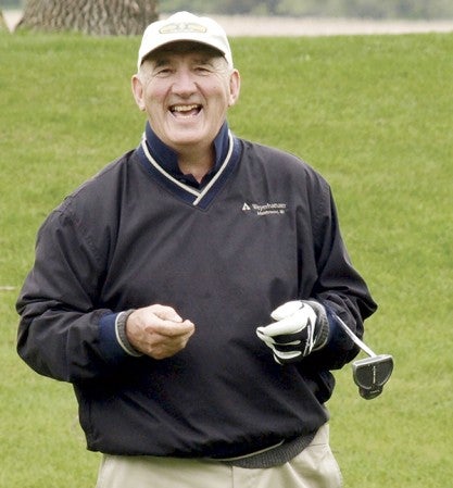 Jim Hokanson on a golf course. Hokanson died in January of cancer after three months of hospice care through Mayo Clinic Health System — Austin. -- Photo provided.