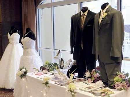 Ideas for bridal gowns, groom’s tuxedos and apparel for the wedding party will be on hand at the Austin Wedding Showcase.  Photo provided