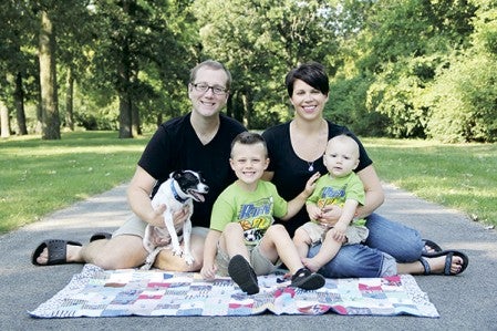 Mandi Lighthizer-Schmidt is moving to Willmar with her husband, Jeremy Schmidt, their dog, Mr. Henry, and sons, Luka and Leo.