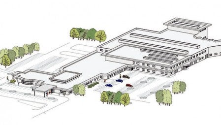 A mock-up of what a new Central Administration Facility might look like. Photo courtesy of Austin Utilities. 