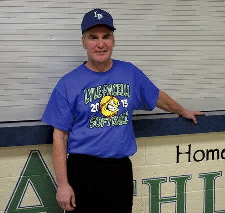 Jeff Yocom is the new head coach of the Lyle-Pacelli softball team. The Athletics haven't had a varsity softball team in three years. -- Rocky Hulne/sports@austindailyherald.com