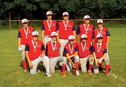 The Austin All-Stars 13AA baseball team recently clinched a state berth by taking second place at the St. Croix Classic. -- Photo Provided