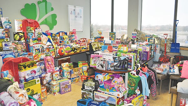 The Hormel Helping Hands purchased about $6,000 worth of toys from Shopko during its annual toy-drive. The Hormel employees donated money toward the cause and the toys were bought Tuesday and Wednesday. Jenae Hackensmith/jenae.hackensmith@austindailyherald.com