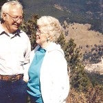 Myron and Betty Young vacationed in Colorado. The couple celebrated 67 years together before passing away two days apart. -- Photo provided