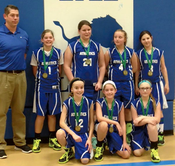 Lyle-Pacelli 6th grade took 2nd place at the Lyle-Pacelli 6th grade tournament on Saturday. -- Photo Provided
