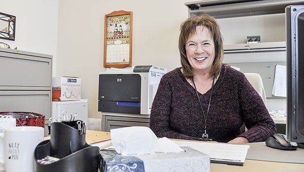 Mower County Court Administrator Patty Ball is retiring this week after almost 30 years of work in the county’s court administration. Trey Mewes/trey.mewes@austindailyherald.com