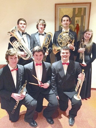 Seven standout Austin High School band students recently took part in the 66th Annual Dorian Band Festival at Luther College. Representing AHS in the Symphonic Band were Jacob Burkhart (trumpet) and Isaac Schumacher (percussion). Participating in the Noble Band were Quin Brunner (oboe), Katie Maxa (trumpet), Ethan Miller (trombone), and Matthew Knoll (euphonium).  Tristan Lund (horn) represented AHS in the Sperati Band. The Dorian festival is the midwest’s largest honor band, drawing 500 students from nearly 150 schools throughout Iowa, Minnesota, and Wisconsin. The festival began in 1949, when Luther College Band Director Weston Noble invited 20 local high schools to participate in a new music festival.  The event grew rapidly, and has brought well over 90,000 music students to the Decorah, Iowa campus over the years. Supervising the students over the two-day festival was AHS band director Bradley Mariska, who himself attended the Dorian Band Festival as a trombone player in 1998. Photo provided 