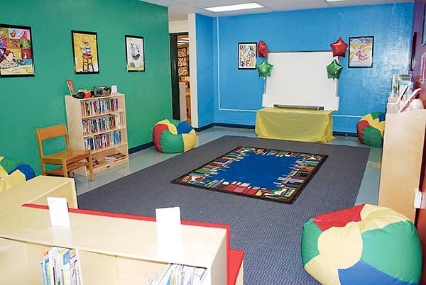 An example of what a Reading Oasis could look like.  Photo provided