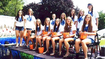 The Lyle Independence Celebration parade grand marshals were the Lyle Pacelli 1A Girls Basketball Champions. Photo provided 