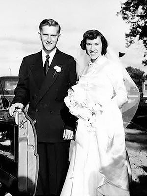 Dale and Shirley Madison were married Sept. 6, 1952. -- Photo provided