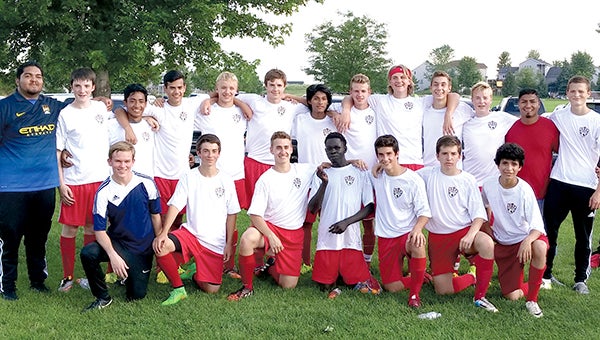 The U17 Boys Soccer Team beat Eden Prairie Wednesday night to earn a trip to the Minnesota Youth Soccer Association state tournament. -- Photo provided