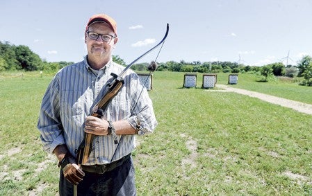 Mike Gehrke got the ball rolling on the archery range after seeing an ad in Outdoor News Magazine for archery range grants.  Eric Johnson/photodesk@austindailyherald.com