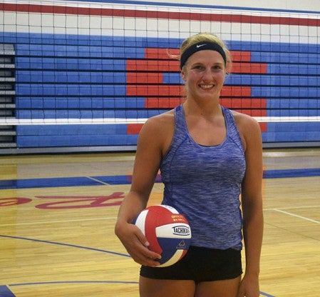 Olivia Gray, Southland volleyball. Rocky Hulne/sports@austindailyherald.com