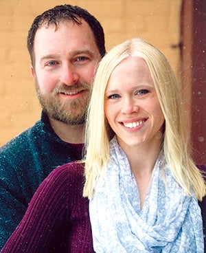 Angela Rohne and Steven Falck