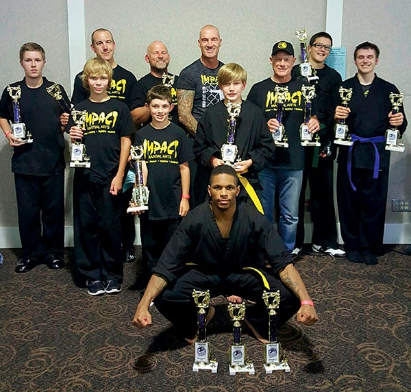 Team Impact finds success at state karate championships