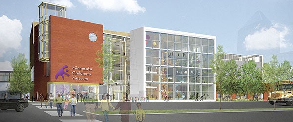 The Minnesota Children’s Museum is undergoing a $30 million expansion and renovation project in downtown St. Paul. Courtesy Minnesota Children’s Museum