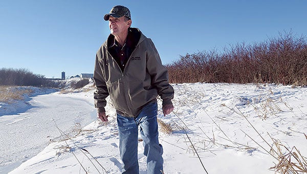 Farmer Walt Kellen, 72, has about 130 of his nearly 1,000 acres in the Conservation Reserve Program or CRP. Kellen farms in southwest Minnesota and credits the CRP acres with helping increase wildlife on the property. Mark Steil/MPR News