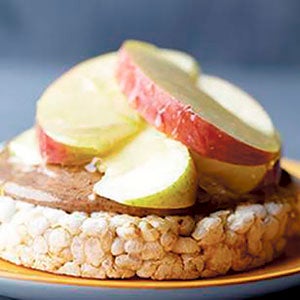 Nutty Rice Cake with Honey