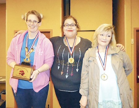 Home Chef winners from left: Allison Witiak, Amanda Schramm, Linda Gibeau. Photo provided