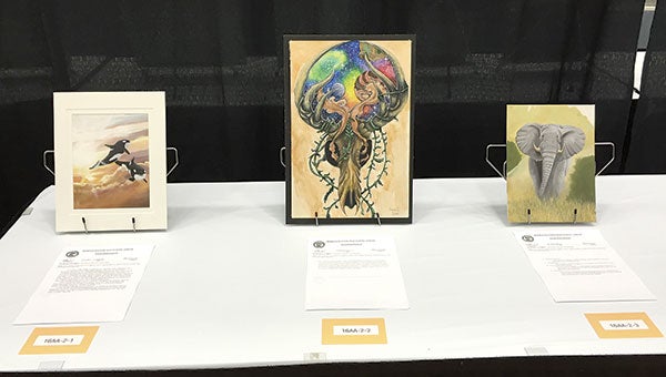 Eleven Austin High School students competed at the Visual Arts Section 1AA Festival over the weekend. Photos provided
