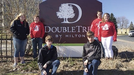 Chrissy Nelson, Jared Meineke, Andrew Forbes, Blake Forbes, Brett Brownrigg and Leah Meineke were part of the Austin High School SkillsUSA team that competed at the Minnesota State competition. Not pictured Corey Todalen. Photos provided
