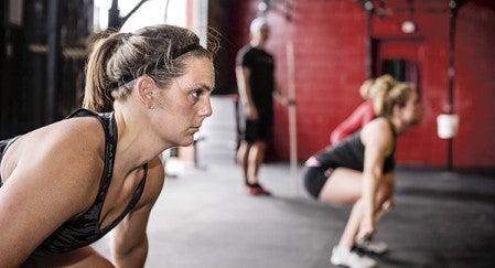 Annalise VanErkel focus during an Olympic weight-lifting classe at Innodrive Fitness. Eric Johnson/photodesk@austindailyherald.com