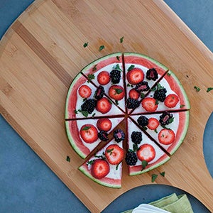 Watermelon Fruit Pizza