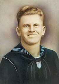 Glaydon Iverson was aboard the USS Oklahoma on Dec. 7, 1941, when Hawaii’s Pearl Harbor was attacked during World War II. Photo provided