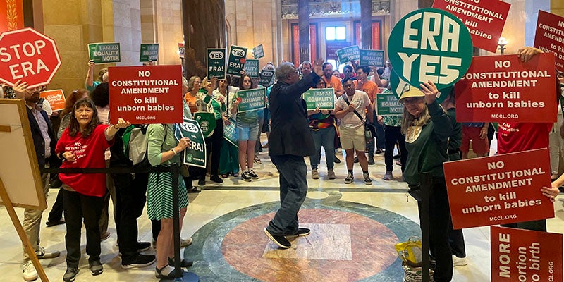Proposed Minnesota Equal Rights Amendment draws rival crowds to Capitol for crucial votes – Austin Daily Herald